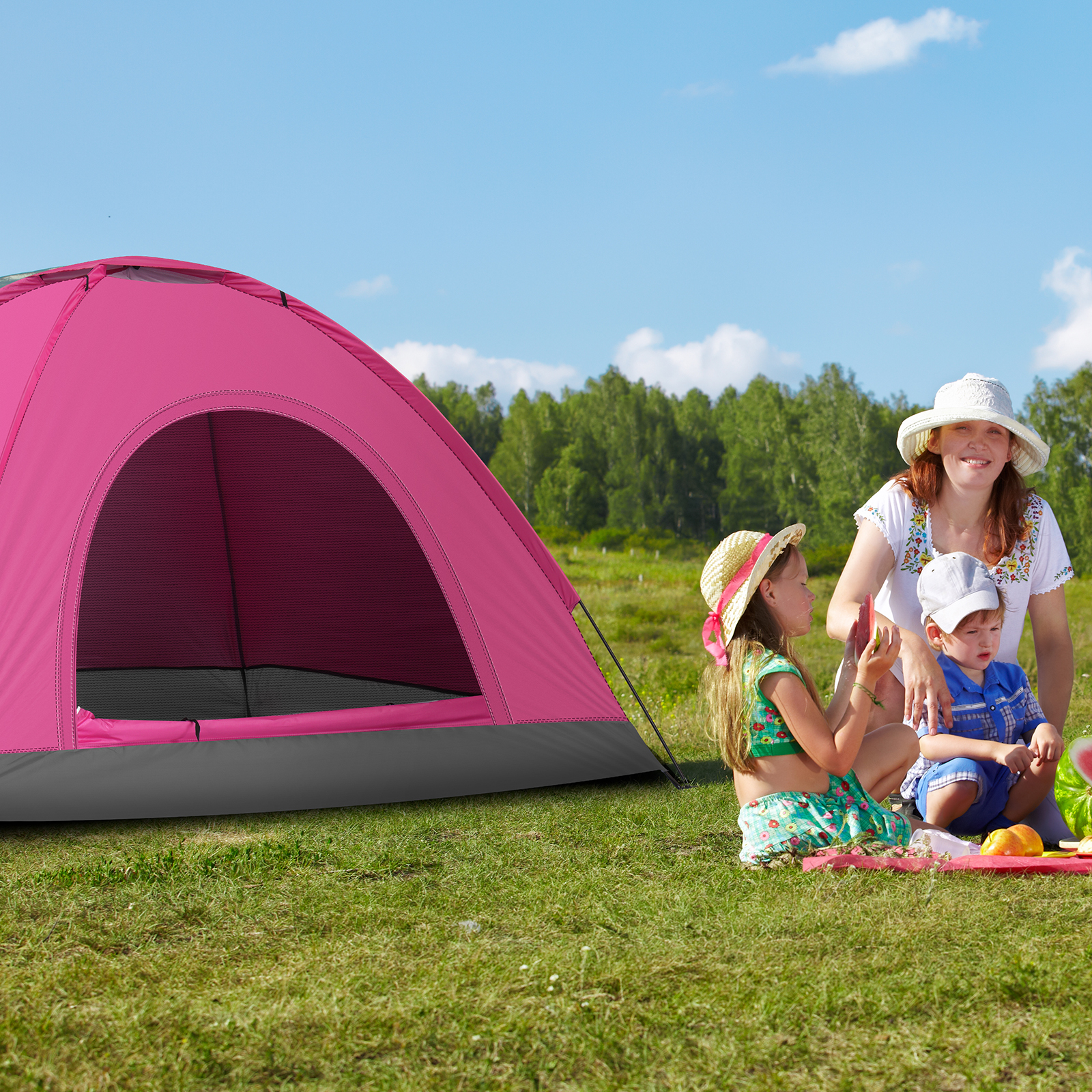 Outdoor Camping Dome - 3 4 Person Camping Dome Tent