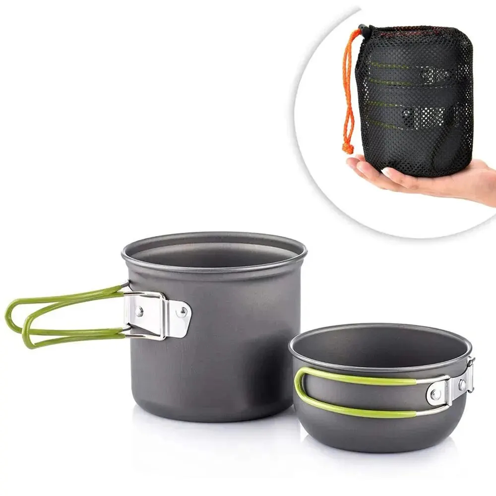Ultralight Camping Pot Set: Ca - Outdoor Camping Uk ulasan dan harga