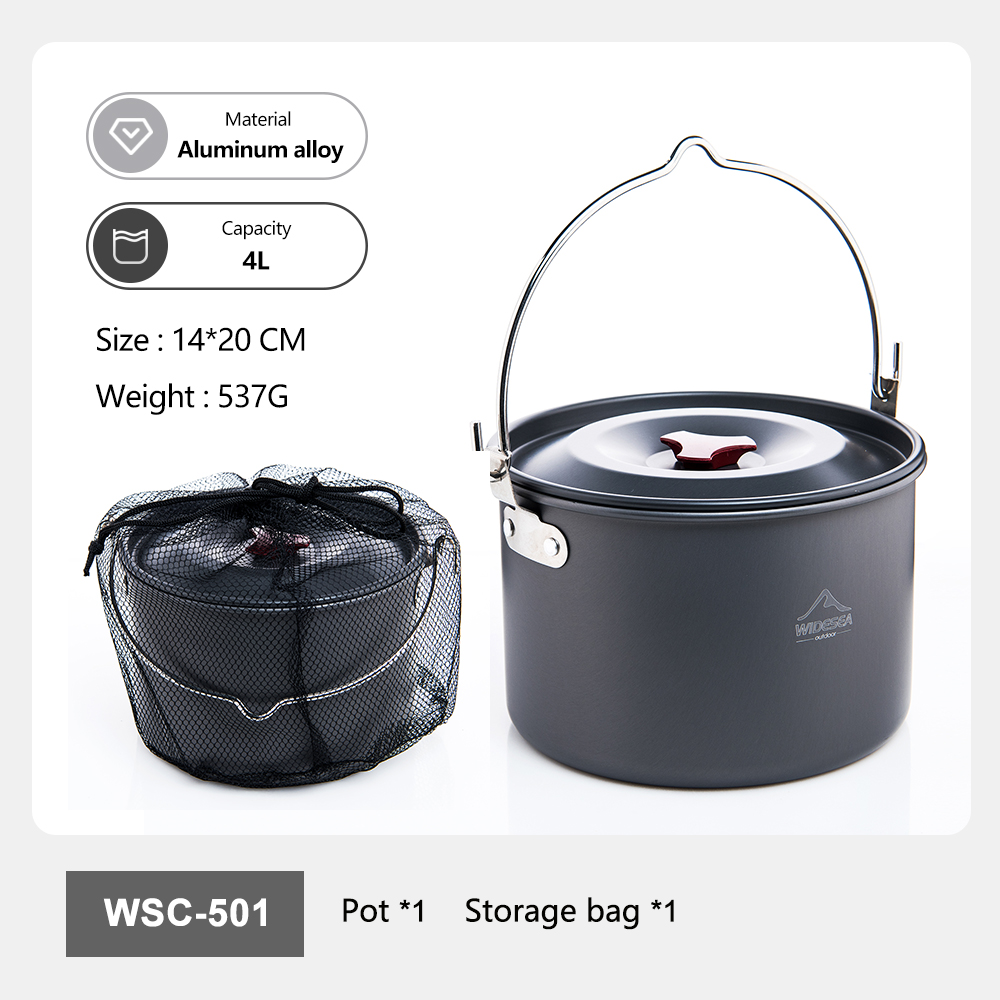 Widesea Hard Anodized Aluminum - Outdoor Camping Uk ulasan dan harga