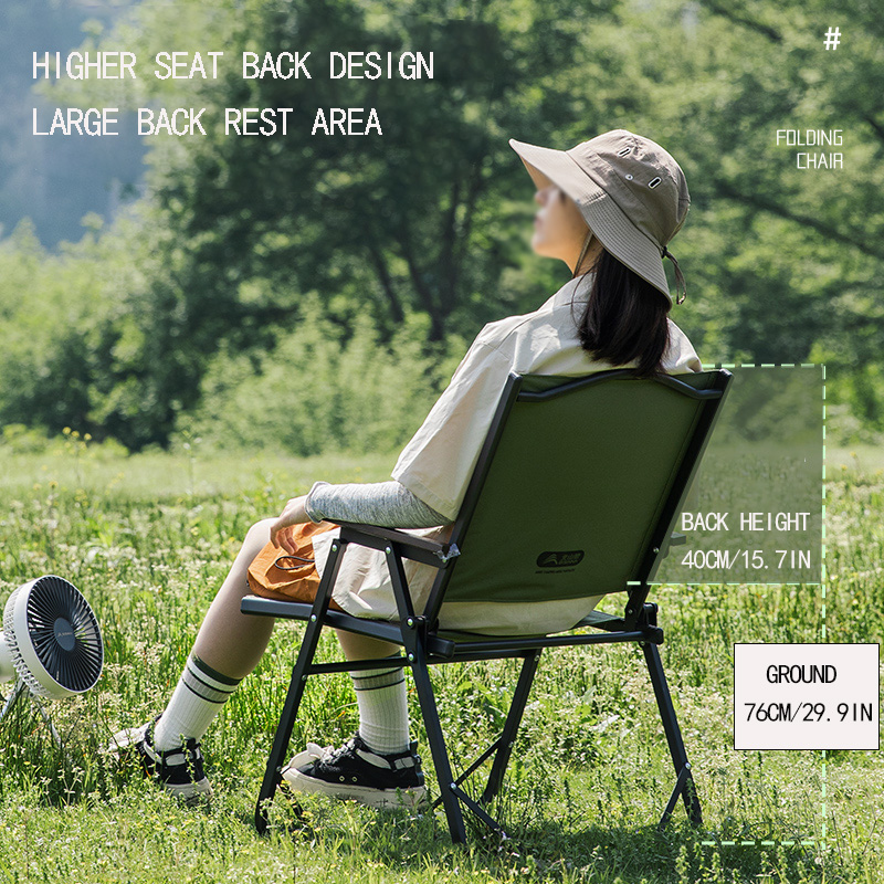 BISINNA Outdoor Folding Campin - Outdoor Camping Folding Chair ulasan dan harga