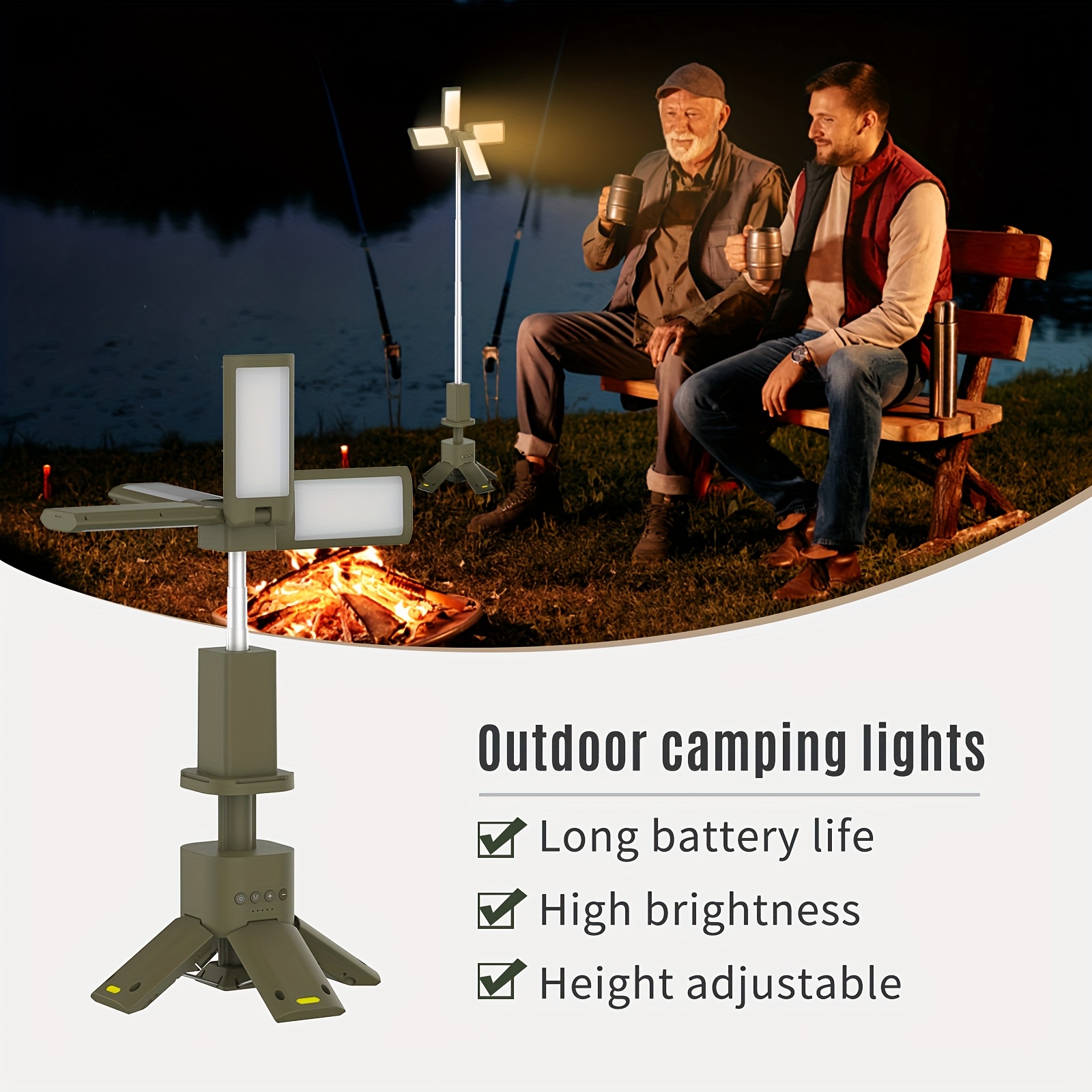 Camping Lantern, 14000mAh Rech - Camping Lantern ulasan dan harga