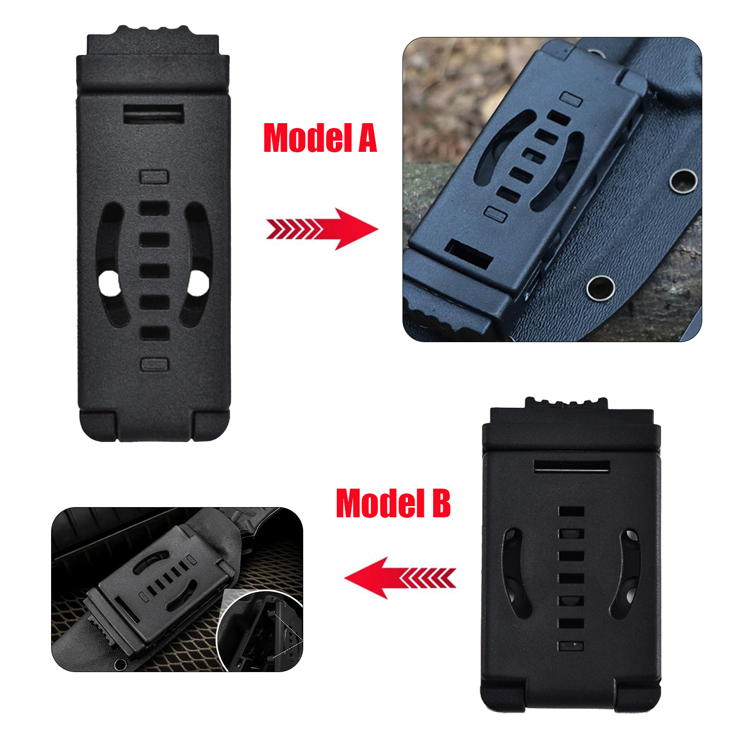 Tactical Knife Clip Holster -  - Camping Knife Multi-Tool ulasan dan harga