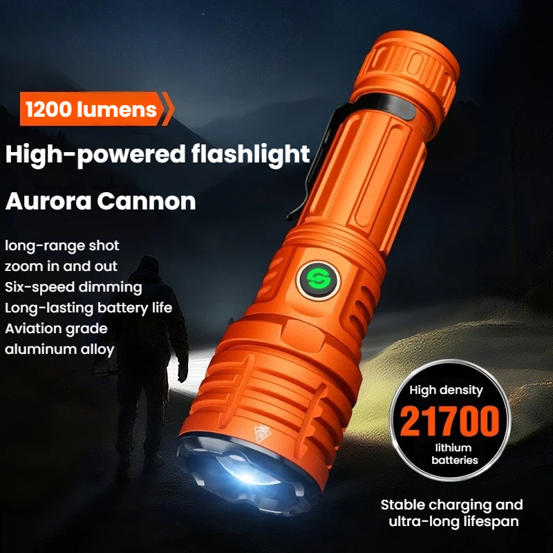 Strong Light LED Flashlight Zo - Camping Lantern ulasan dan harga