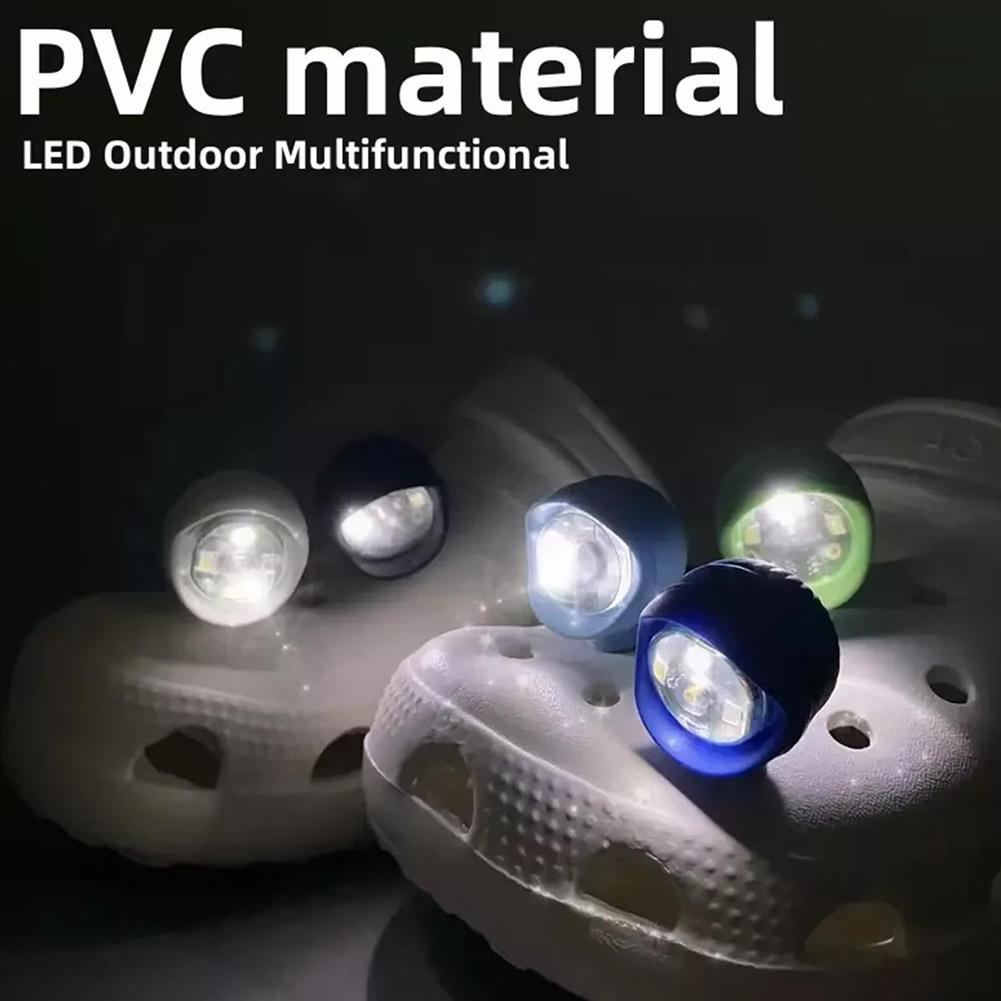 2pcs Hollowed-Out Shoes Lights - Outdoor Camping Slippers ulasan dan harga
