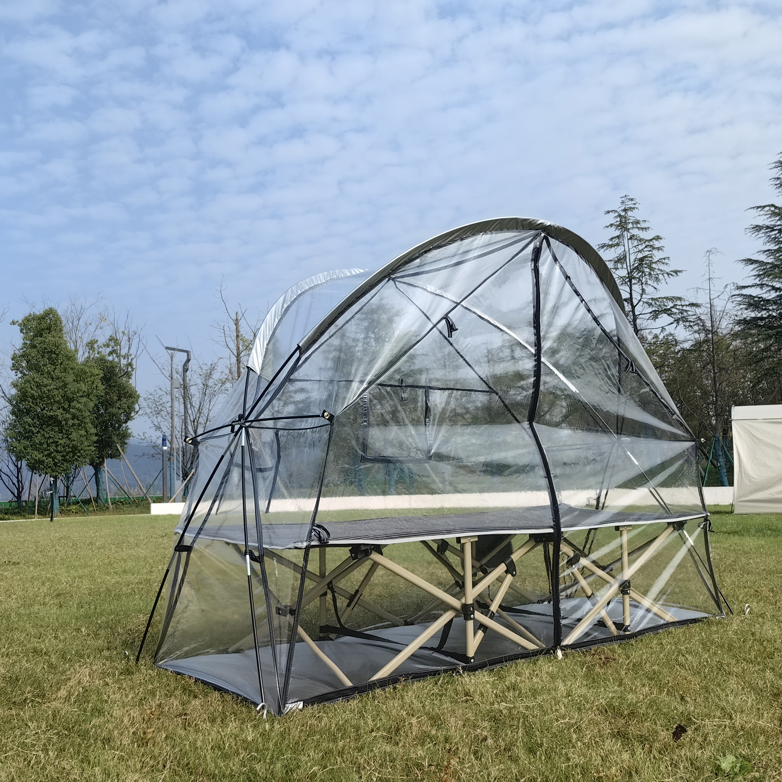 Transparent PVC Four-Season So - Outdoor Camping Solo ulasan dan harga