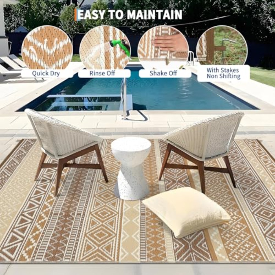 Waterproof Outdoor Rug 9x18 fo - Outdoor Camping Rugs 9X18 ulasan dan harga