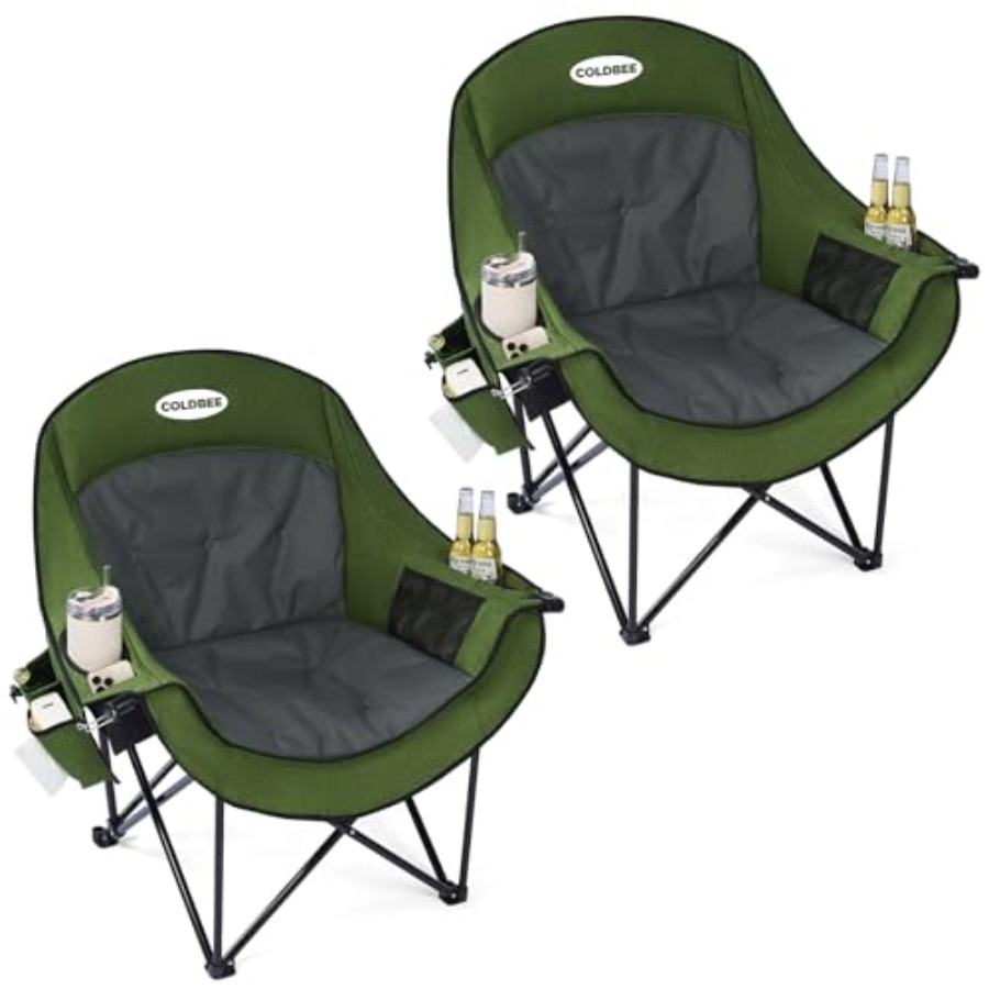 2PCS Oversized Camping Chairs  - Outdoor Oversized Camping Chair ulasan dan harga