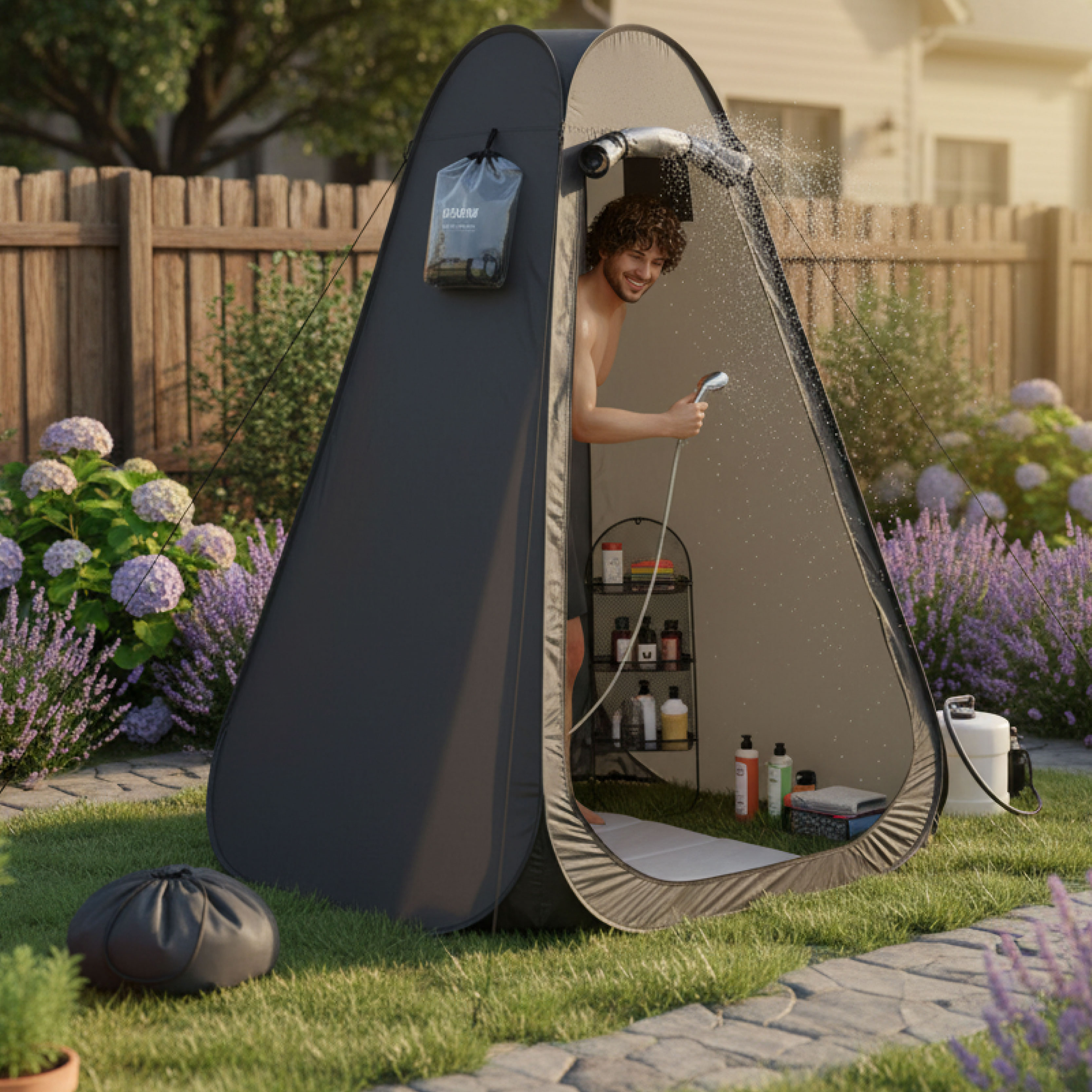 Portable Pop-Up Privacy Tent O - Outdoor Camping Tent Waterproof ulasan dan harga