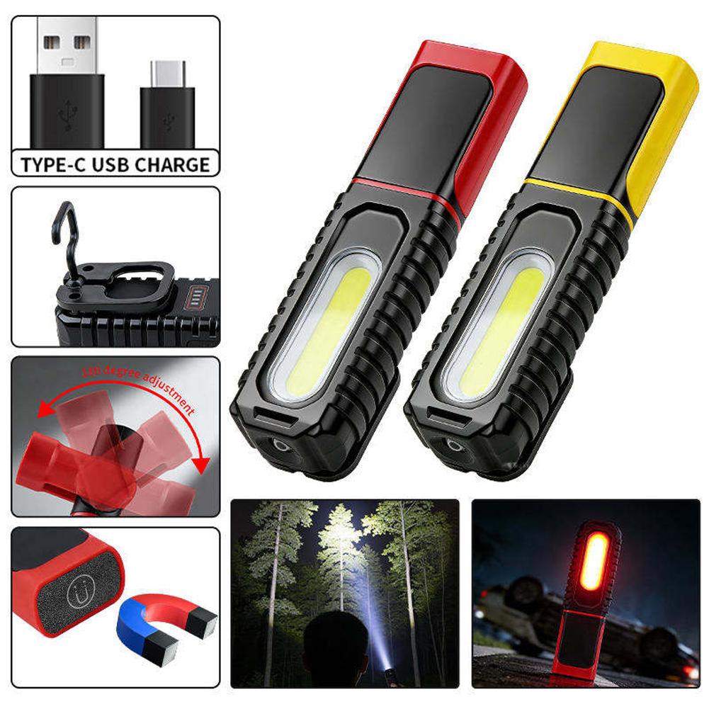 D93 COB LED Work Light Magneti - Camping Lantern ulasan dan harga