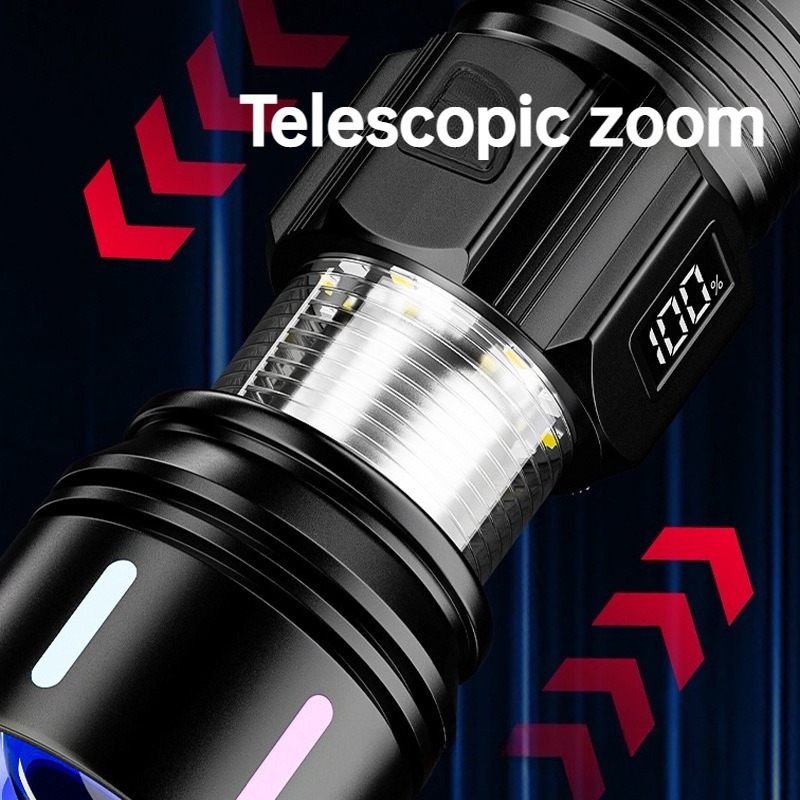 Strong Light LED Flashlight Te - Camping Lantern ulasan dan harga