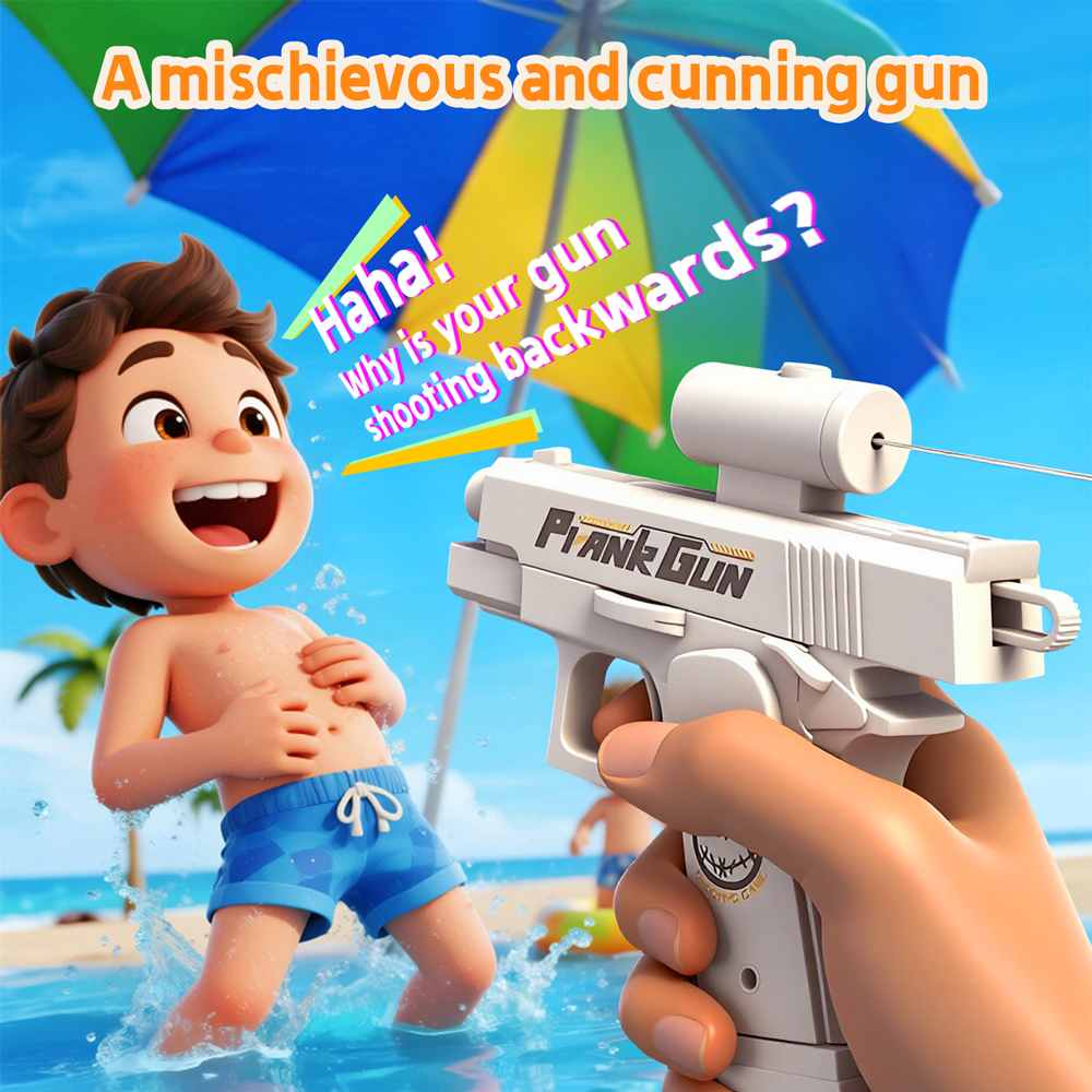 Summer Two-Way Water Gun Prank - Outdoor Camping Games For Kids ulasan dan harga