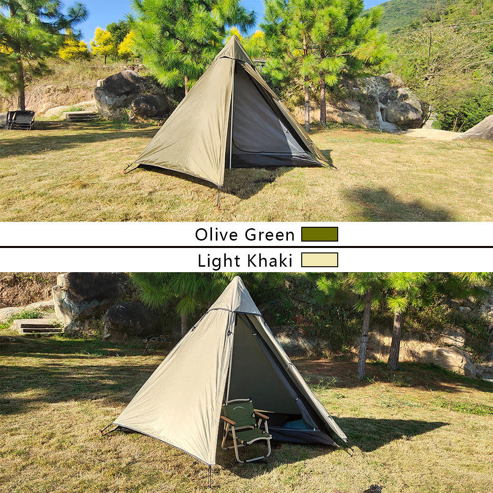 Solo Tent Ultralight Tipi Tent - Outdoor Camping Solo ulasan dan harga