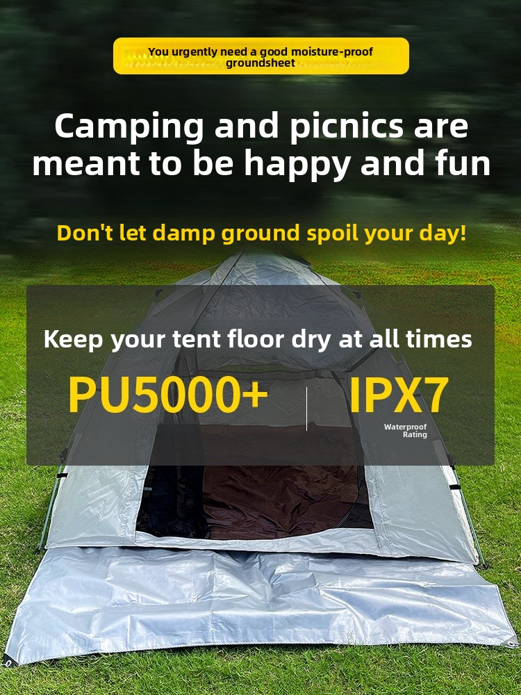 Waterproof Moisture-proof Camp - Outdoor Camping Tent Waterproof ulasan dan harga