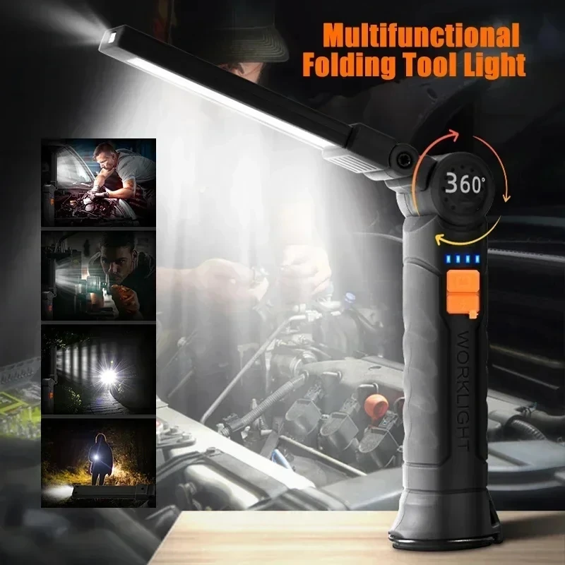 Portable COB LED Flashlight US - Camping Lantern ulasan dan harga