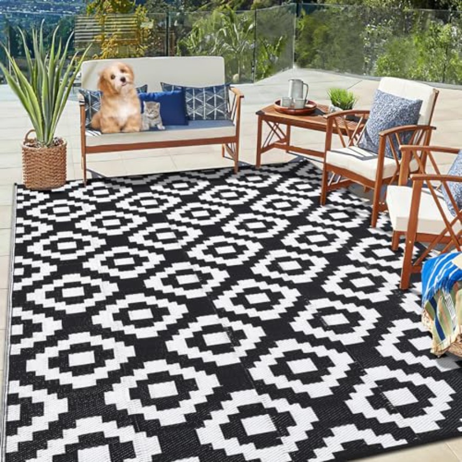 Outdoor Plastic Straw Rug 9x18 - Outdoor Camping Rugs 9X18 ulasan dan harga