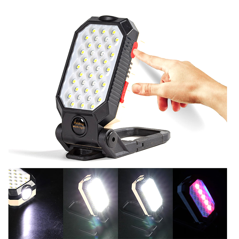 USB Rechargeable COB Work Ligh - Outdoor Camping Lamp ulasan dan harga