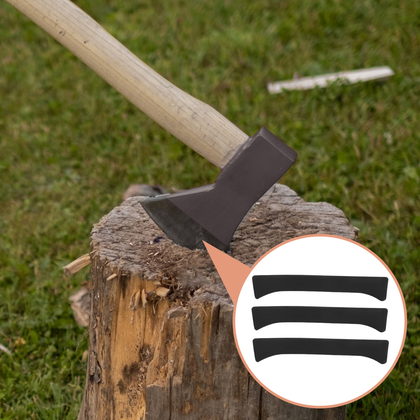 10Pcs Heavy Duty Axe Blade Cov - Camp Axe Hatchet ulasan dan harga