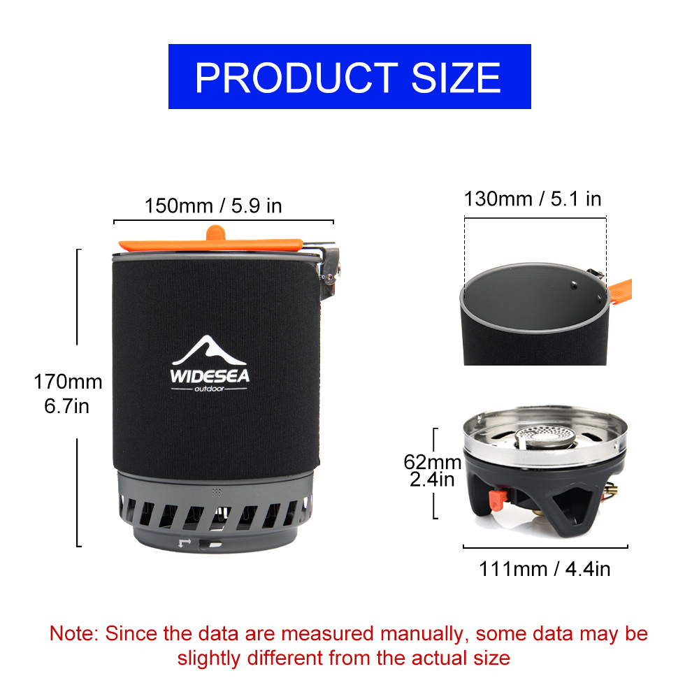 Widesea Camping Cooking System - Outdoor Camping Uk ulasan dan harga
