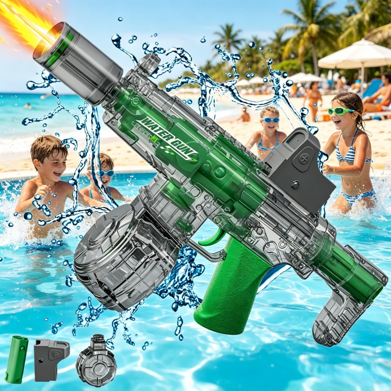 MP5 Continuous Firing Children - Outdoor Camping Games For Kids ulasan dan harga
