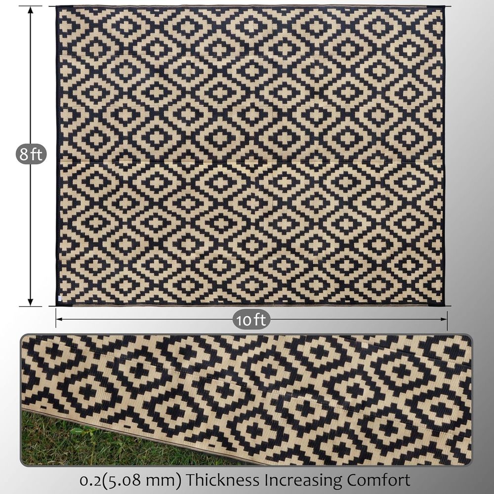 Reversible Plastic Outdoor Rug - Outdoor Camping Rugs 8X10 ulasan dan harga