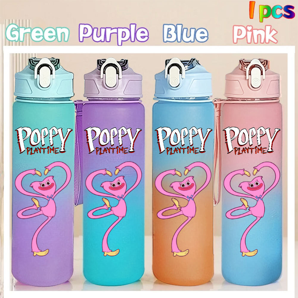 750ml Poppy Playtime Straw Bot - Outdoor Camping Movies ulasan dan harga