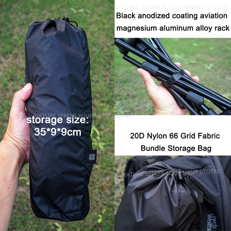 650g Ultralight Folding Campin - Outdoor Camping Folding Chair ulasan dan harga