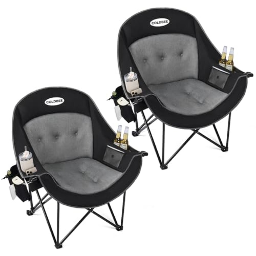 2PCS Oversized Camping Chairs  - Outdoor Oversized Camping Chair ulasan dan harga
