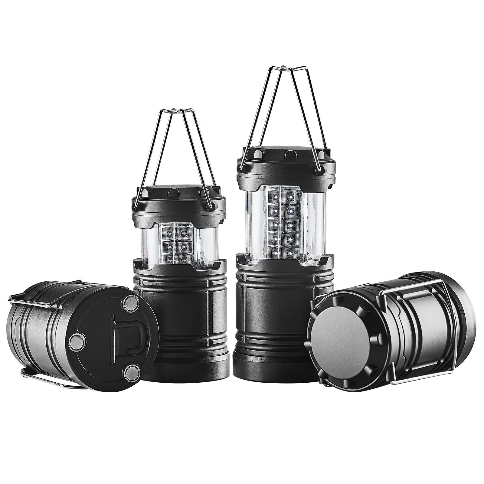 Set of 4 Collapsible LED Campi - Camping Lantern ulasan dan harga
