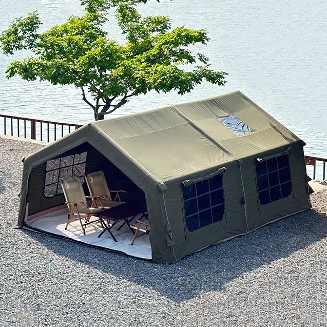 17.2  Large Luxury Waterproof  - Outdoor Camping Tent Waterproof ulasan dan harga