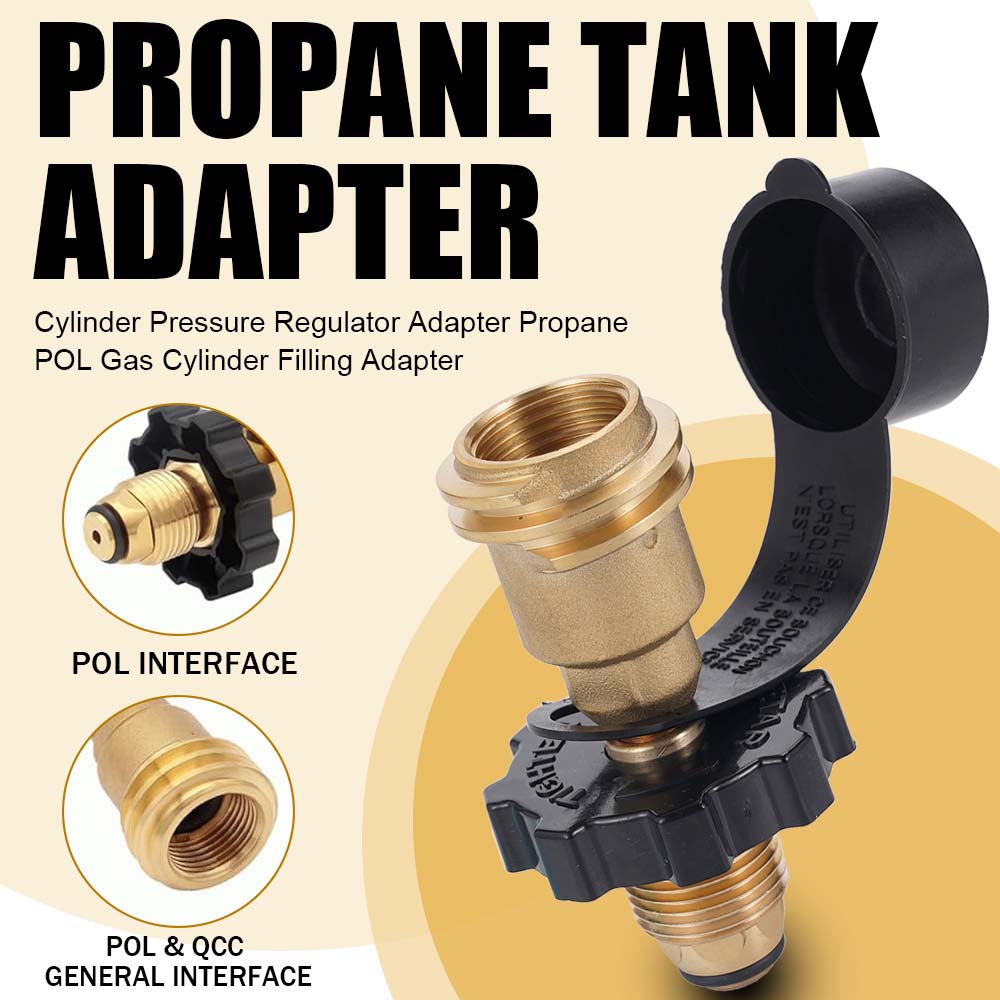 Propane POL To QCC1 Type1 Tank - Outdoor Camping Fire Pit ulasan dan harga