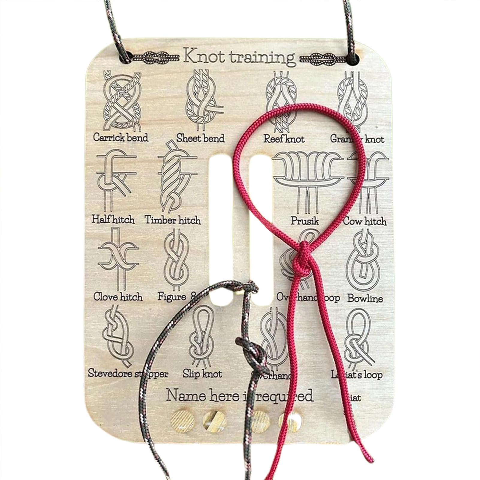 Creative Knot Tying Practice B - Outdoor Camping Ideas For Adults ulasan dan harga
