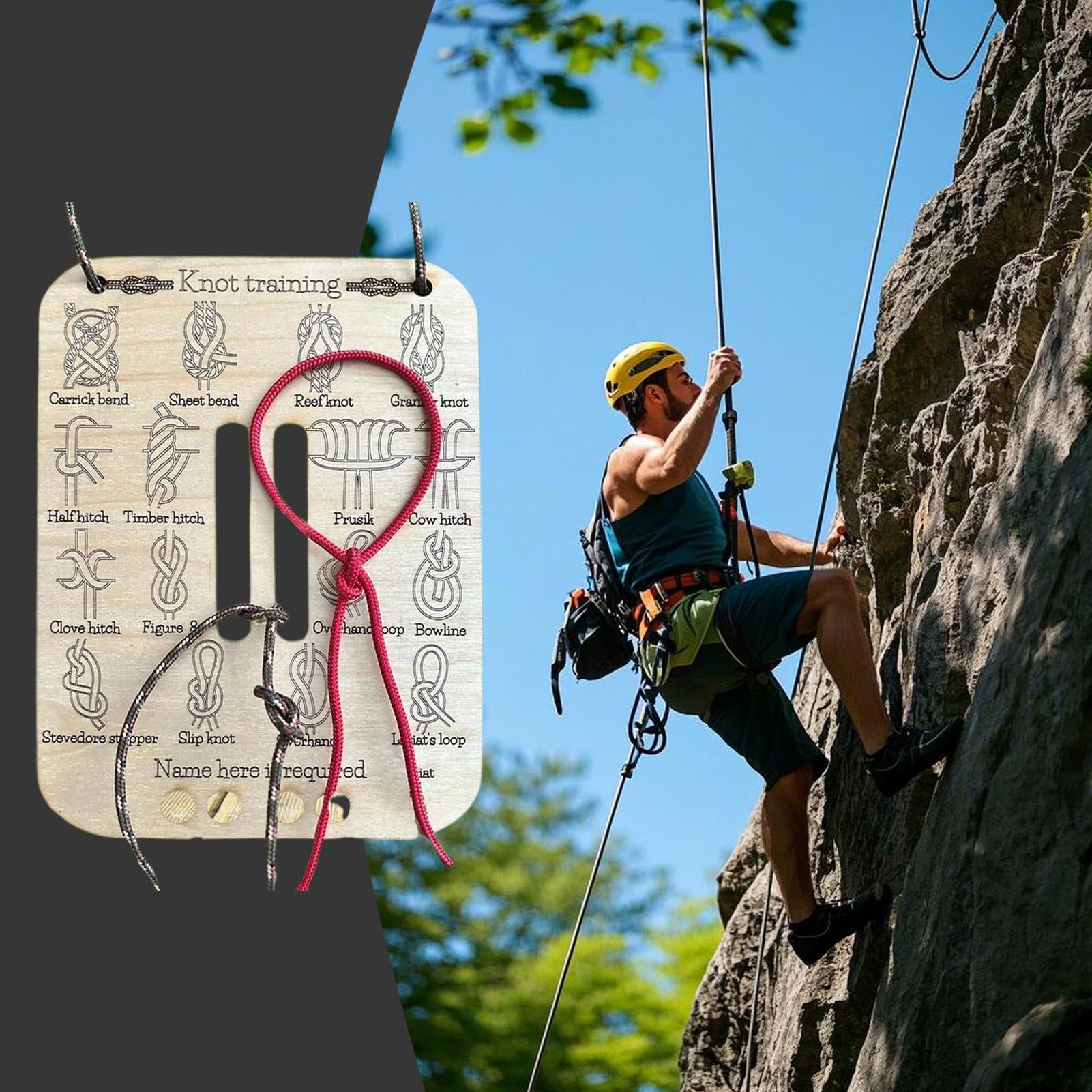 Creative Knot Tying Practice B - Outdoor Camping Ideas For Adults ulasan dan harga