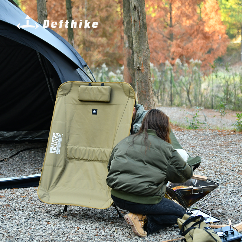 Defthike Folding Lounger Chair - Outdoor Oversized Camping Chair ulasan dan harga