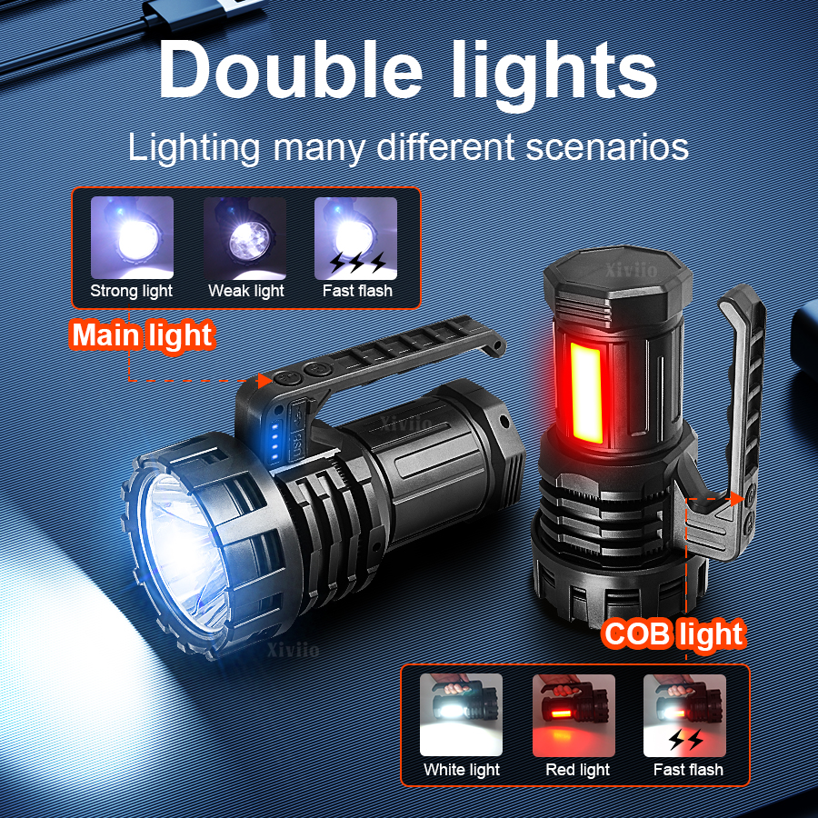 2025 NEW Powerful Search Flash - Camping Lantern ulasan dan harga