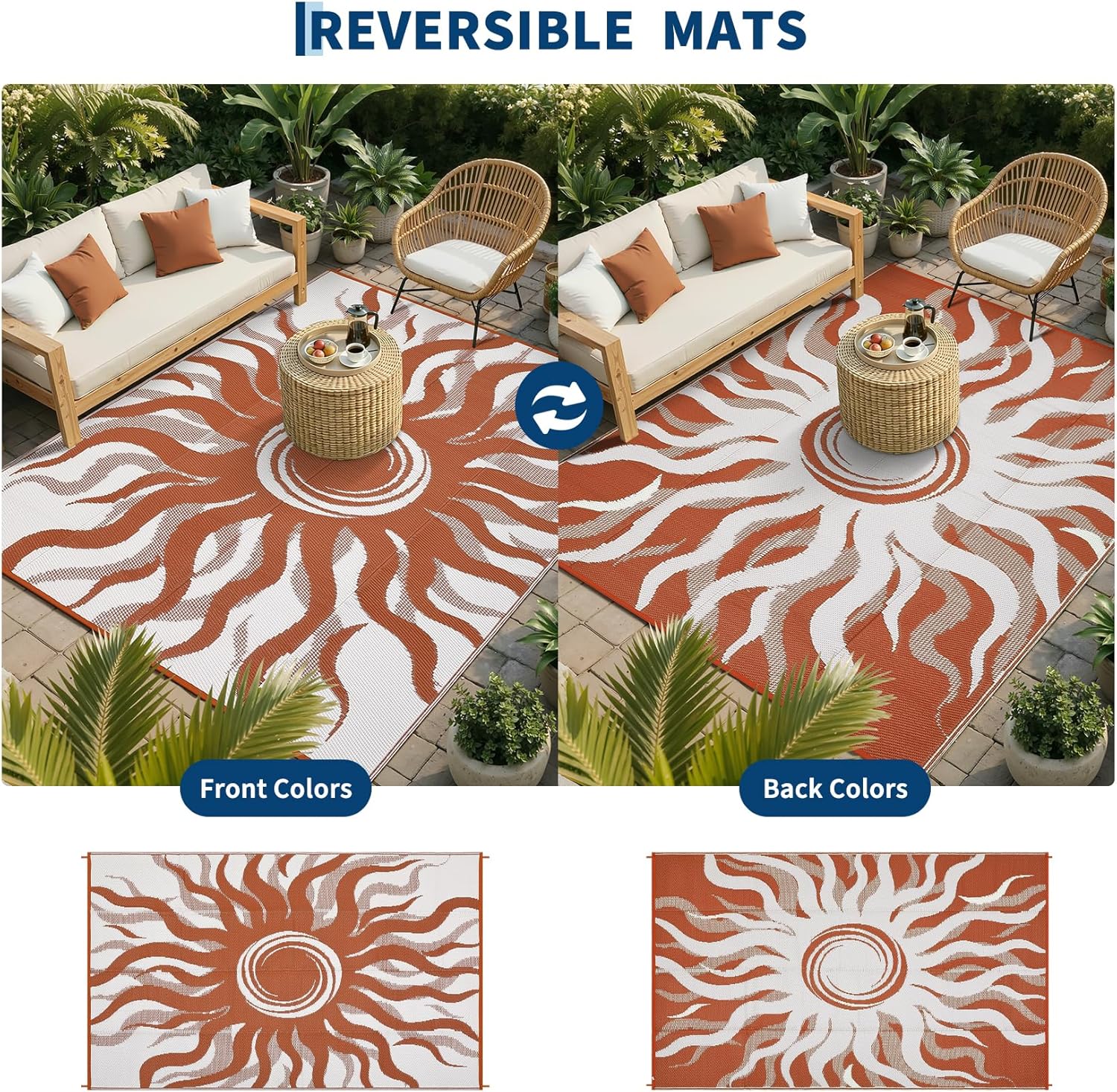 Outdoor Rug 8x10 Waterproof Pa - Outdoor Camping Rugs 8X10 ulasan dan harga