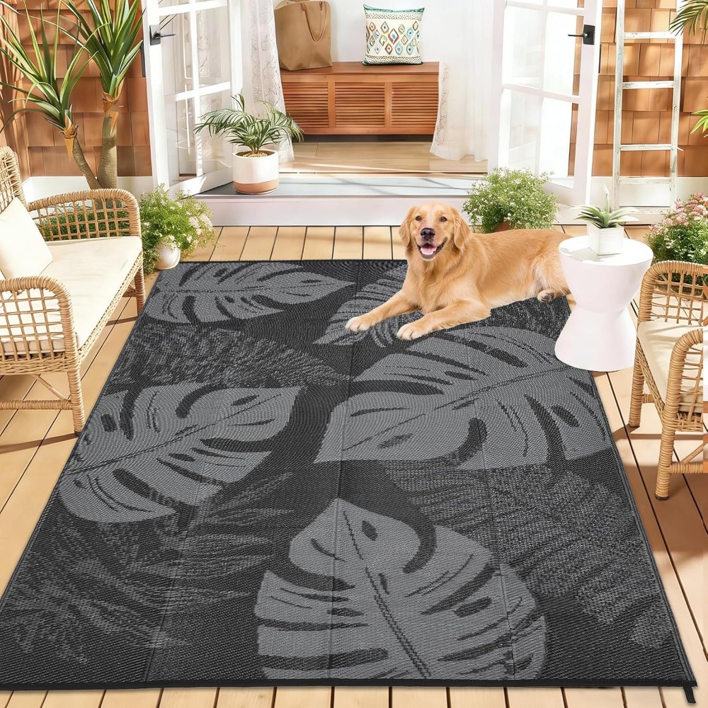Waterproof Plastic Straw Outdo - Outdoor Camping Rugs 9X18 ulasan dan harga