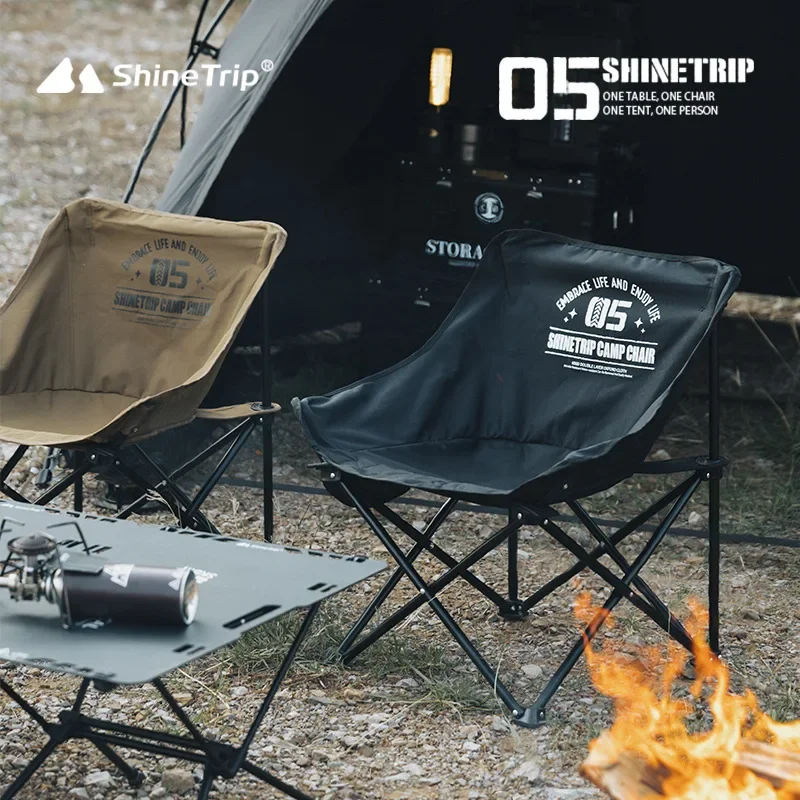 ShineTrip Outdoor Folding Chai - Outdoor Camping Folding Chair ulasan dan harga