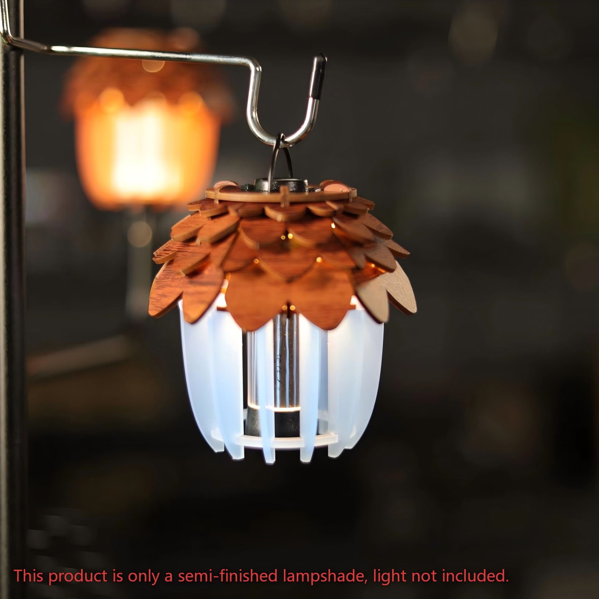 Pinecone Shape Lantern Shade D - Outdoor Camping Dome ulasan dan harga