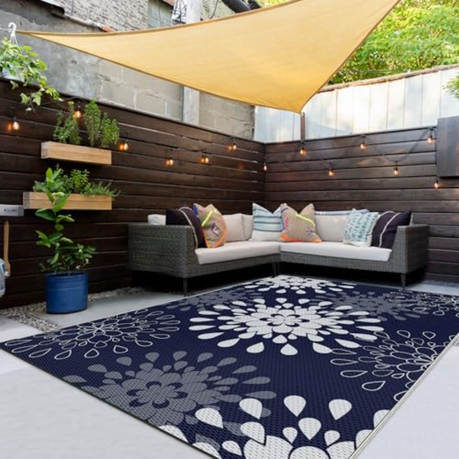 Outdoor 8x10 ft waterproof pat - Outdoor Camping Rugs 8X10 ulasan dan harga