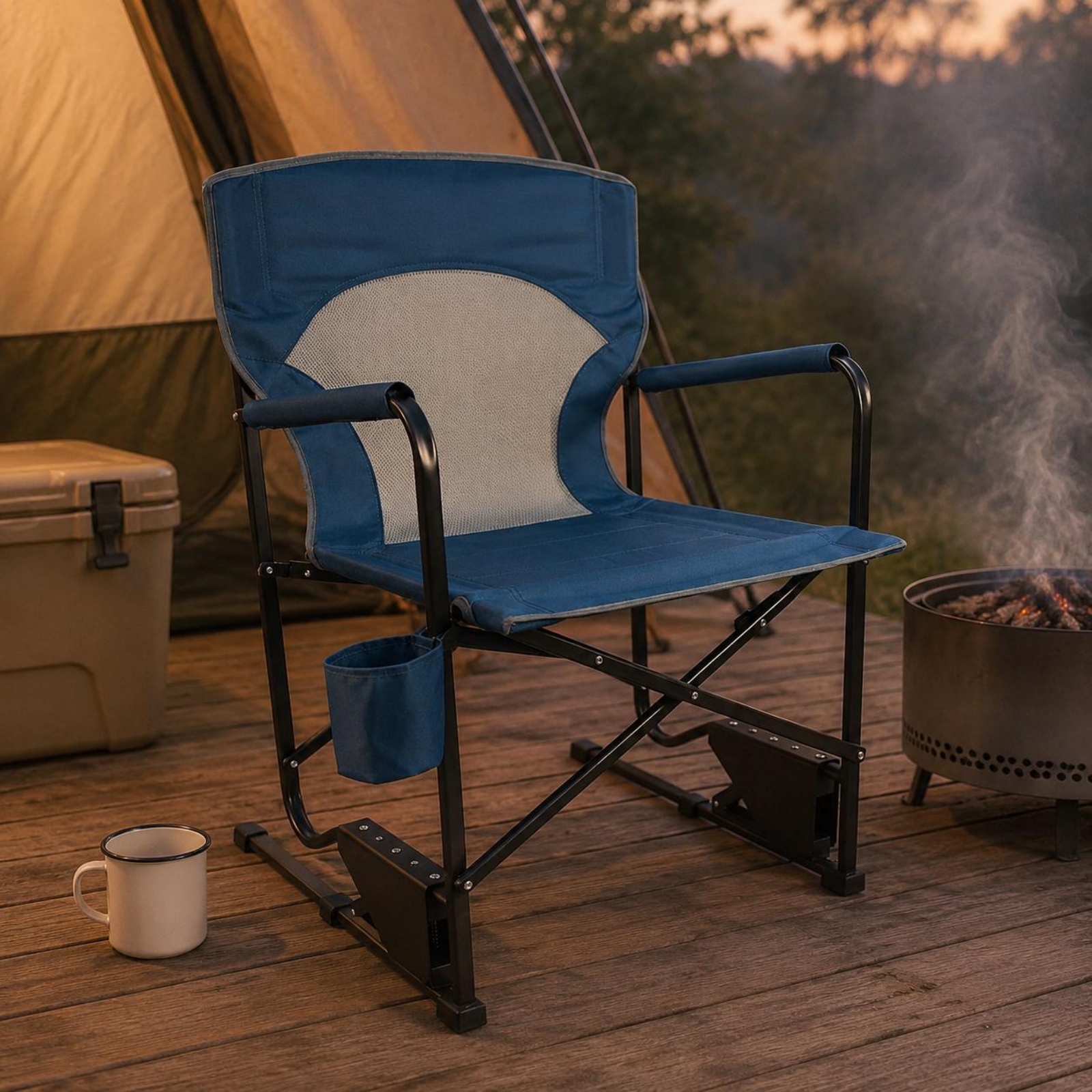 4 Pieces Oversized Tall Direct - Outdoor Oversized Camping Chair ulasan dan harga