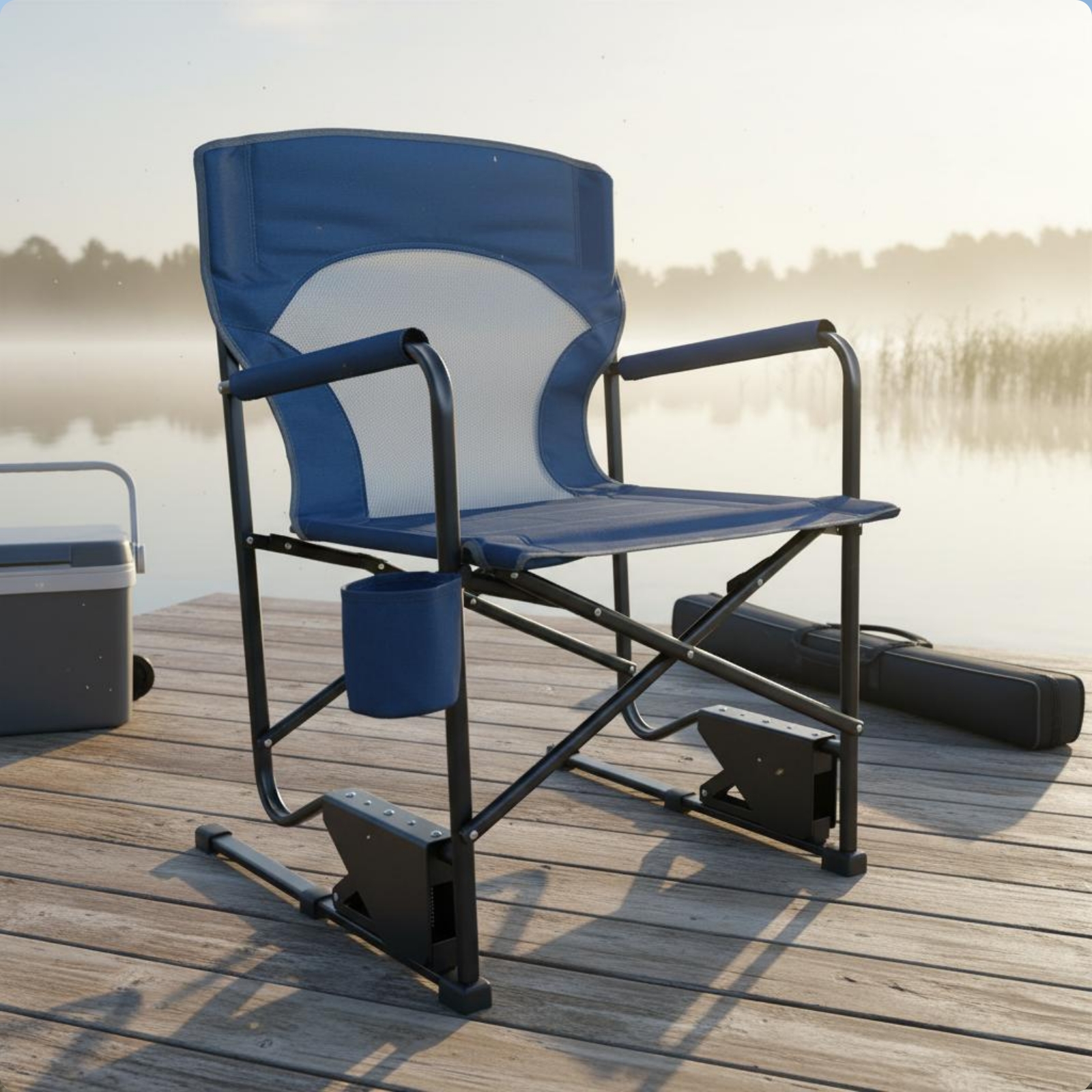 4 Pieces Oversized Tall Direct - Outdoor Oversized Camping Chair ulasan dan harga