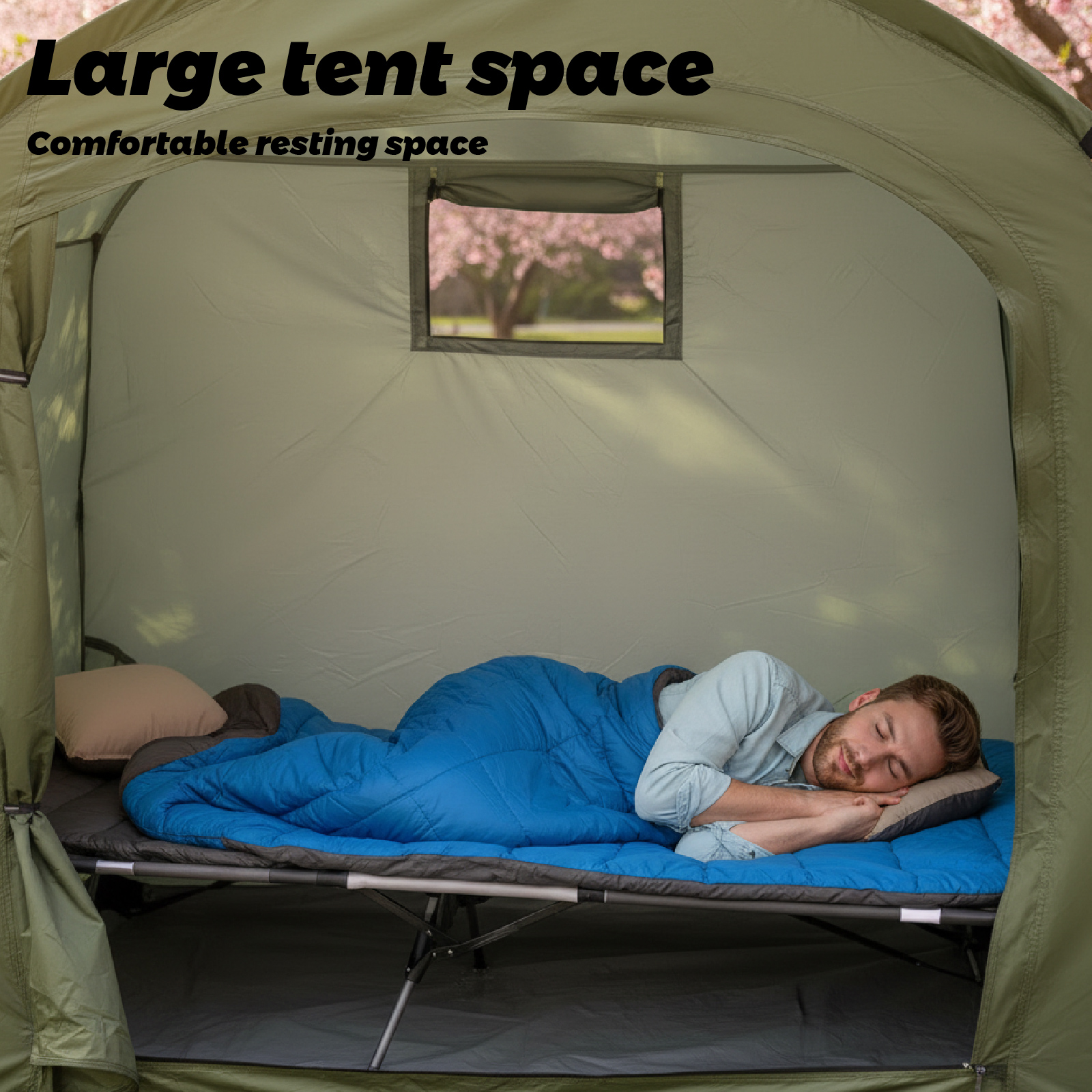 Portable Outdoor Private Trave - Outdoor Camping Tent Waterproof ulasan dan harga