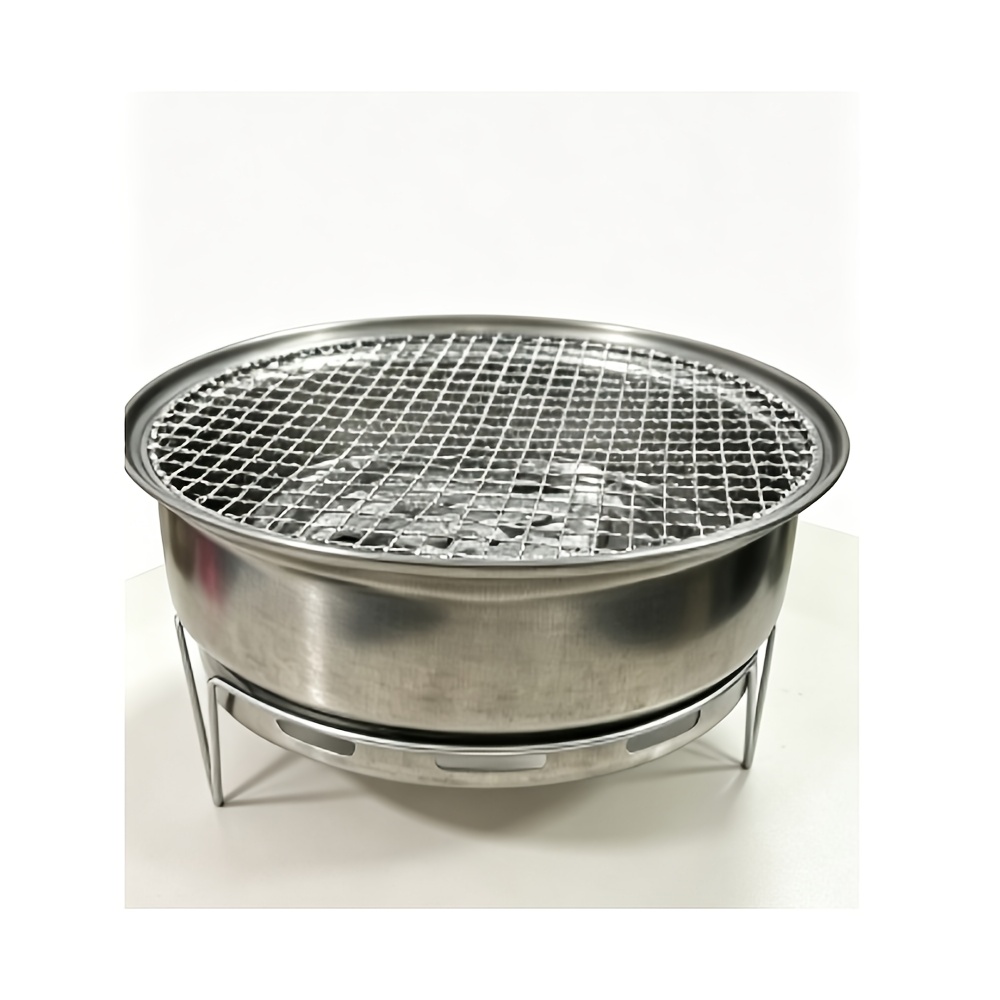 Portable Charcoal Grill & Camp - Outdoor Camping Fire Pit ulasan dan harga