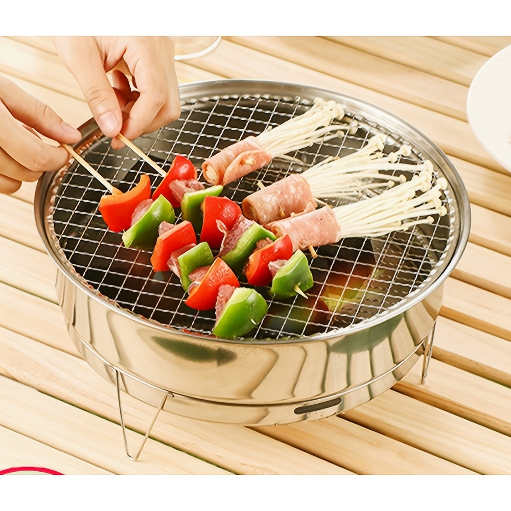 Portable Charcoal Grill & Camp - Outdoor Camping Fire Pit ulasan dan harga