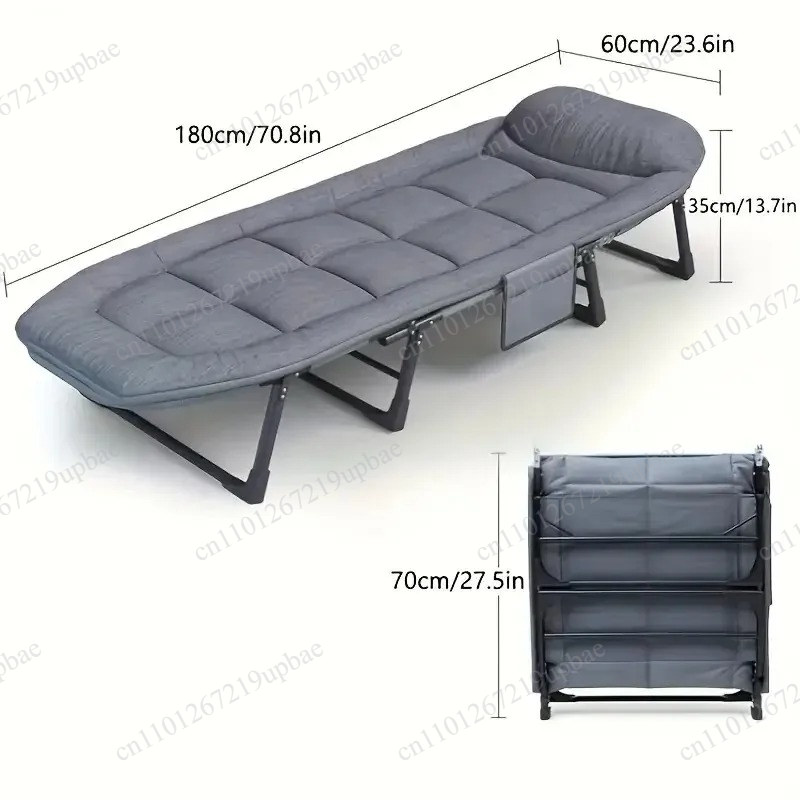 Portable Folding Sleeping Bed  - Outdoor Camping Folding Chair ulasan dan harga