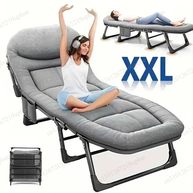 Portable Folding Sleeping Bed  - Outdoor Camping Folding Chair ulasan dan harga