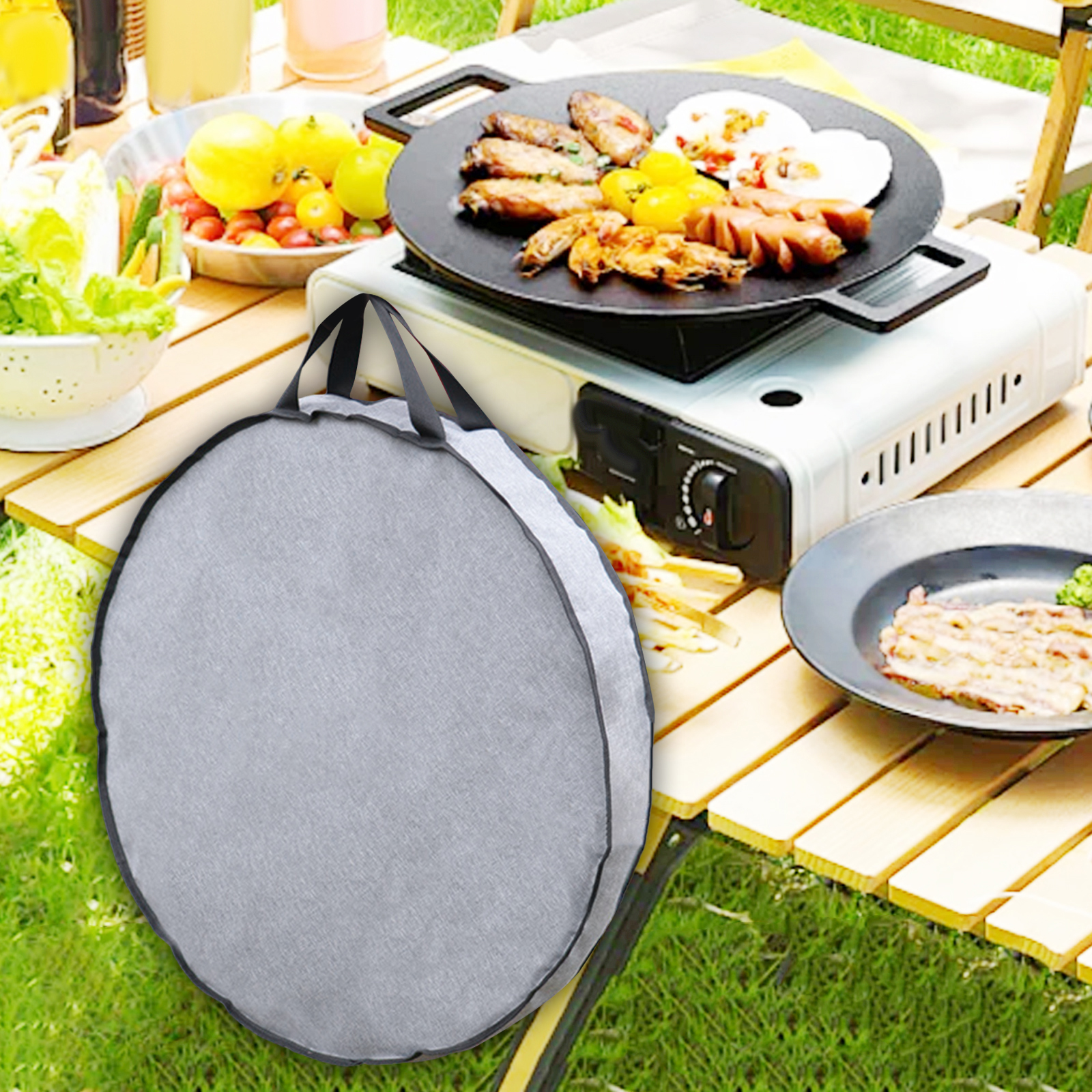 Camping Skillet Bag Portable C - Outdoor Camping Uk ulasan dan harga