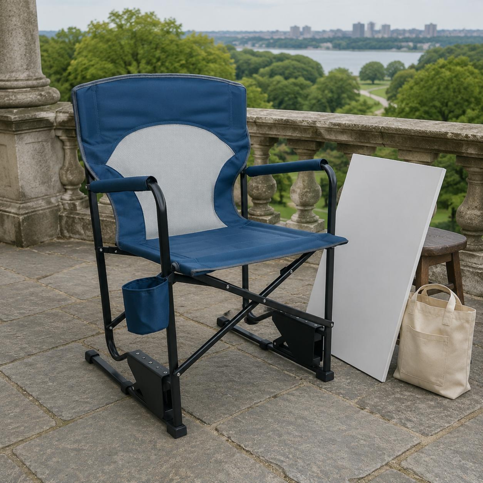 4 Pieces Oversized Tall Direct - Outdoor Oversized Camping Chair ulasan dan harga