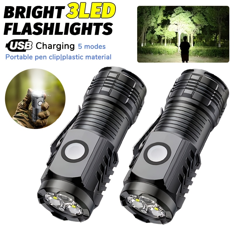 Portable Mini LED Handheld Fla - Outdoor Camping Accessories ulasan dan harga