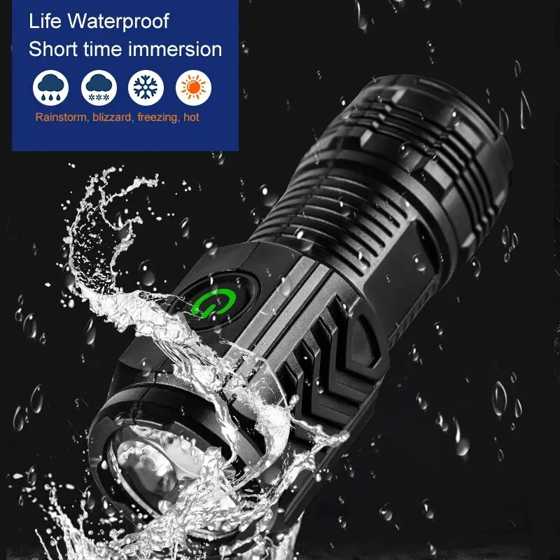 Portable Mini LED Handheld Fla - Outdoor Camping Accessories ulasan dan harga